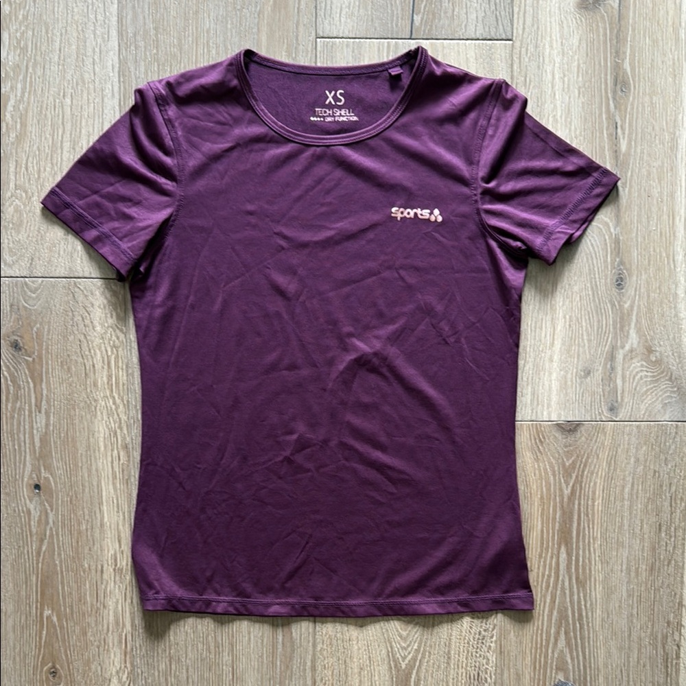 Purple Short Sleeve Tee